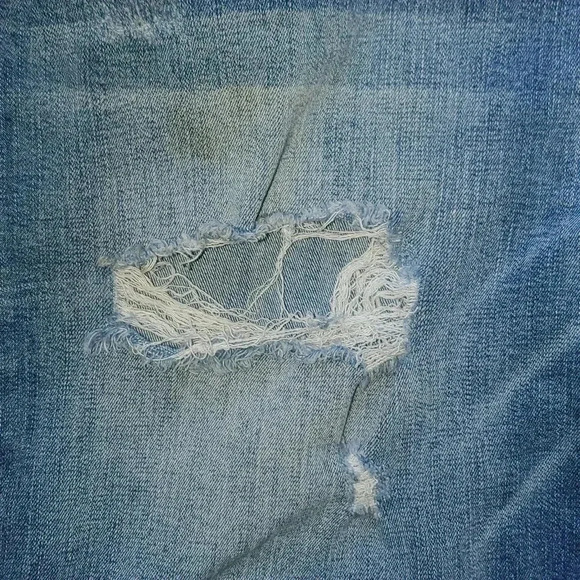 KanCan Medium Stone Wash Denim Shorts - Picture 4 of 8